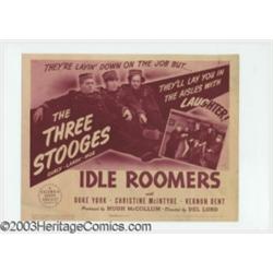 Idle Roomers (Columbia, 1944). Title Lobby Card (11" X 14")