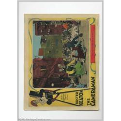 The Cameraman (MGM, 1928). Lobby Card (11" X 14")