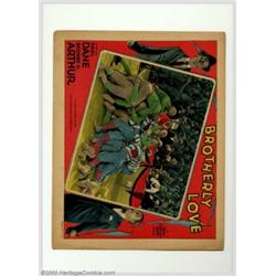 Brotherly Love (MGM, 1928). Lobby Card (11" X 14"). George K