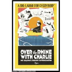 Over the Rhine With Charlie (Universal, 1918). One Sheet (27" X 41")