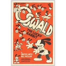 Oswald the Lucky Rabbit (Universal, 1934). One Sheet (27" X 41")