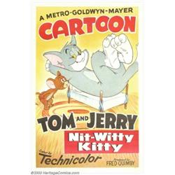 Nit-Witty Kitty (MGM, 1951). One Sheet (27" X 41")