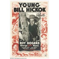 Young Bill Hickok (Republic, 1940). One Sheet (27" X 41")