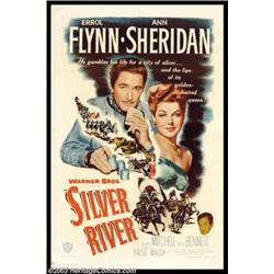 Silver River (Warner Brothers, 1948). One Sheet (27" X 41")