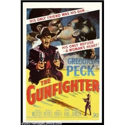 Gunfighter, The (20th Century Fox, 1950). One Sheet (27" X 41")