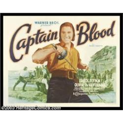 Captain Blood (Warner Brothers, 1935). Half Sheet (22 X 28")