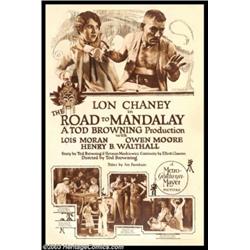 The Road To Mandalay (MGM, 1926). One Sheet (27" X 41")