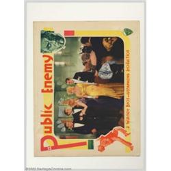 Public Enemy, The (Warner Brothers, 1931). Lobby Card (11" X 14")