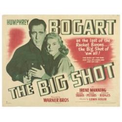 The Big Shot (Warner Brothers, 1942). Style B Half Sheet (22" X 28")