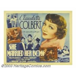 Claudette Colbert Lot (20th Century Fox, 1937). (2) Half Sheets (22 X 28")