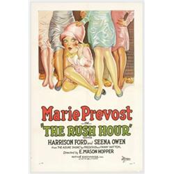 The Rush Hour (Pathe', 1927). One Sheet (27" X 41")