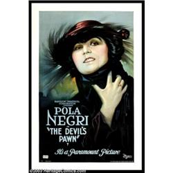 The Devil's Pawn (Paramount, 1922). One Sheet (27" X 41")