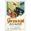 Image 1 : See You in Jail (First National, 1927). One Sheet (27" X 41")