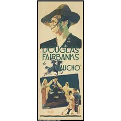 The Gaucho (United Artists, 1927). Insert (14" X 36")