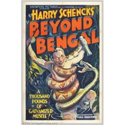 Beyond Bengal (Showmen's Pictures, 1934). One Sheet (27" X 41")