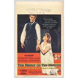 Night of the Hunter (United Artists, 1955). Window Card (14" X 22")