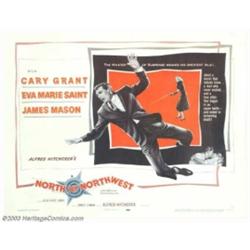 North by Northwest (MGM, 1959). Half Sheet (22" X 28")