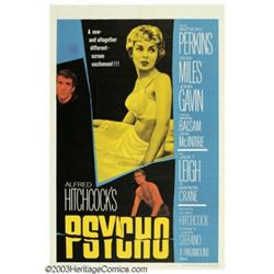 Psycho (Paramount, 1960). One Sheet (27" X 41")