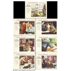 Rear Window (Paramount, 1954). (7) Lobby Card Set
