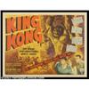 Image 1 : King Kong (RKO, R-1942). Half Sheet (22" X 28")