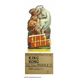 King Kong (RKO, 1933). Jig Saw Puzzle (10" x 30")