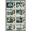 Image 1 : King Kong (RKO, R-1952). Lobby Card Set (11" X 14")