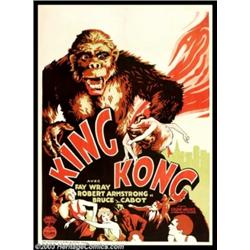 King Kong (RKO, 1933). Belgian (24" X 33")