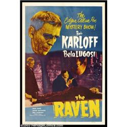 The Raven (Film Classics, R-1949). One Sheet (27" X 41")