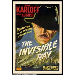 Invisible Ray (Realart, R-1951). One Sheet (27" X 41")