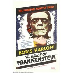 The Bride of Frankenstein (Realart, R-1953). One Sheet (27" X 41")
