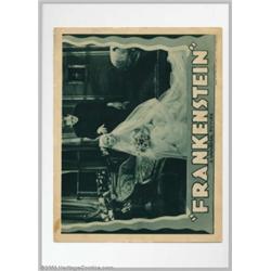 Frankenstein (Universal, R-1938). Lobby Card (11" X 14")