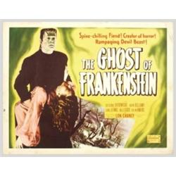 Ghost of Frankenstein (Realart, R-1950). Half Sheet (22" X 28")