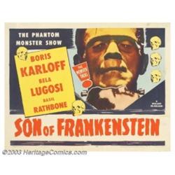 Son of Frankenstein (Realart, R-1953). Half Sheet (22" X 28")