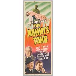The Mummy's Tomb (Universal, 1942). Insert (14" X 36")