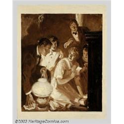 Clark Agnew (1905-1959) Original Magazine Story Illustration (1927)