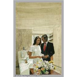 American Illustrator - Original Paperback Cover Art (1975).Most likely for Ace books