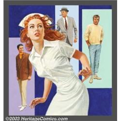 American Illustrator - Original Paperback Cover Art (c.1968)