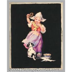 American Illustrator - Original Calendar Art (c.1940).Published by the Joseph C