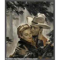 Walter Martin Baumhofer (1904-1987) Original Magazine Story Illustration (1943)