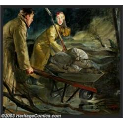 Cecil Calvert Beall (1892-1967) Original Magazine Story Illustration (1951)