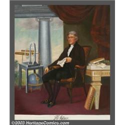 E. Bianchini - Original Calendar Art (c.1950)