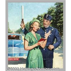 Frederick Blakeslee (1898-1973) Original Illustration (c.1950)