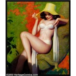 Enoch Bolles (1883-1976) Original Pin-up Art (c.1935)