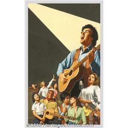 Stan Borack - Original Paperback Cover Art (1974)