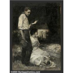 Howard V. Brown (1878-1945) Original Magazine Story Illustration (1910-1920)