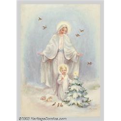 Marjorie Cooper - Original Calendar Art (c.1930)