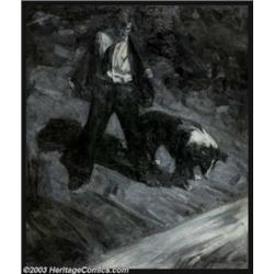 Dean Cornwell (1892-1960) Original Magazine Story Illustration (c.1920)