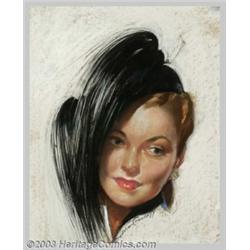 Bradshaw Crandell (1896-1966) Original Magazine Cover Art (1945)