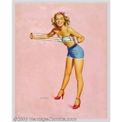 Edward D' Ancona - Original Pin-up Art (c.1950)