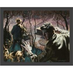 Robert W. Douglass - Original Magazine Story Illustration (c.1950)